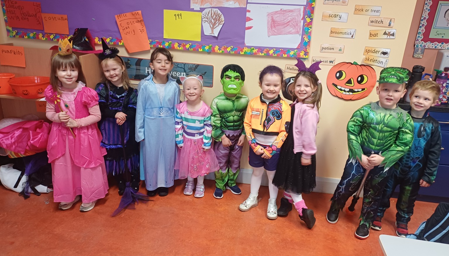 Junior Infant dress up