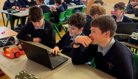 STEM work with Breffni College 