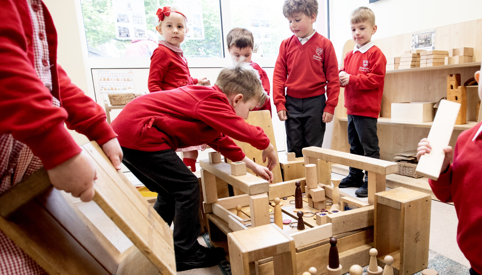Building in Reception classroom