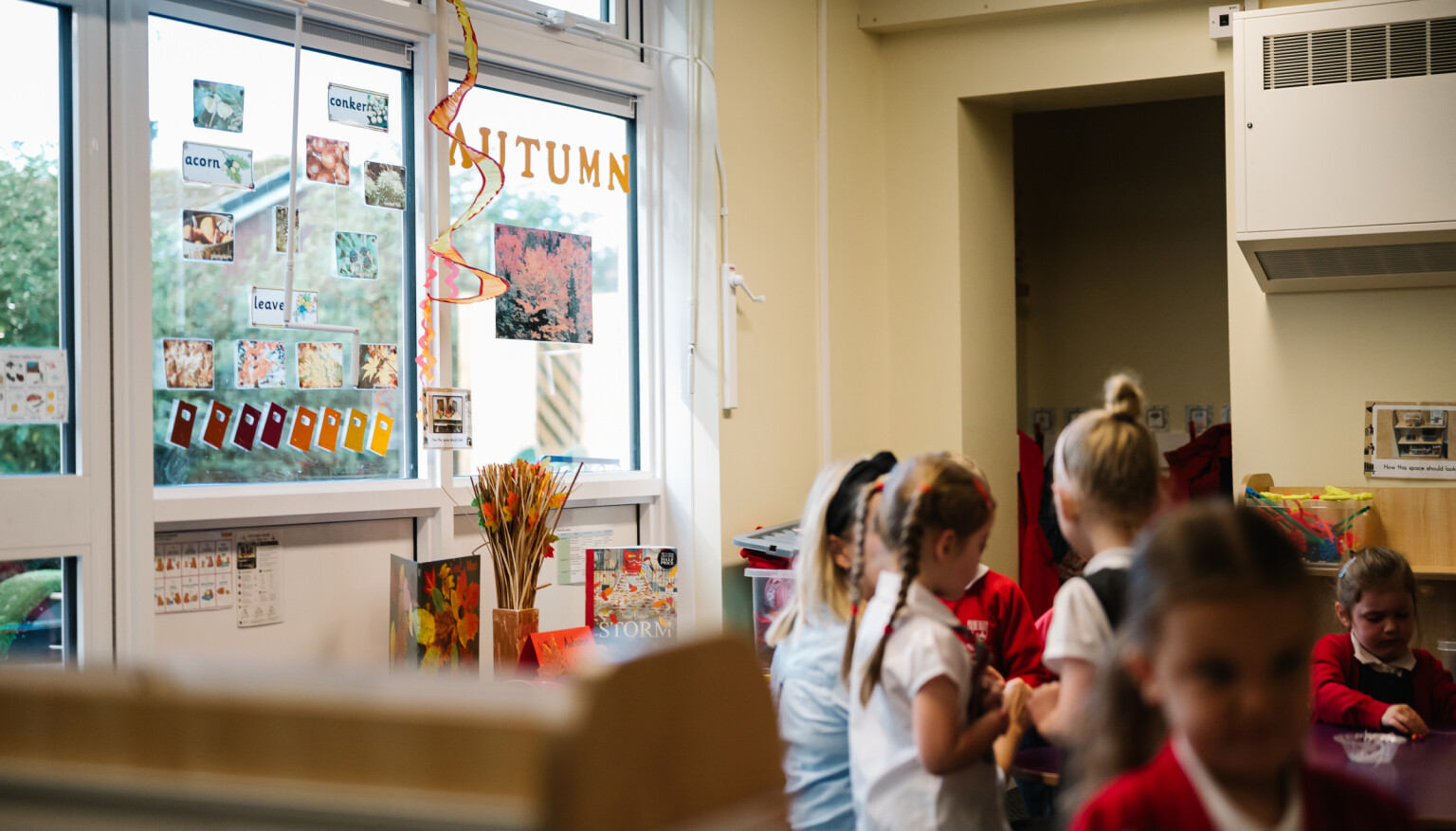 Reception classroom