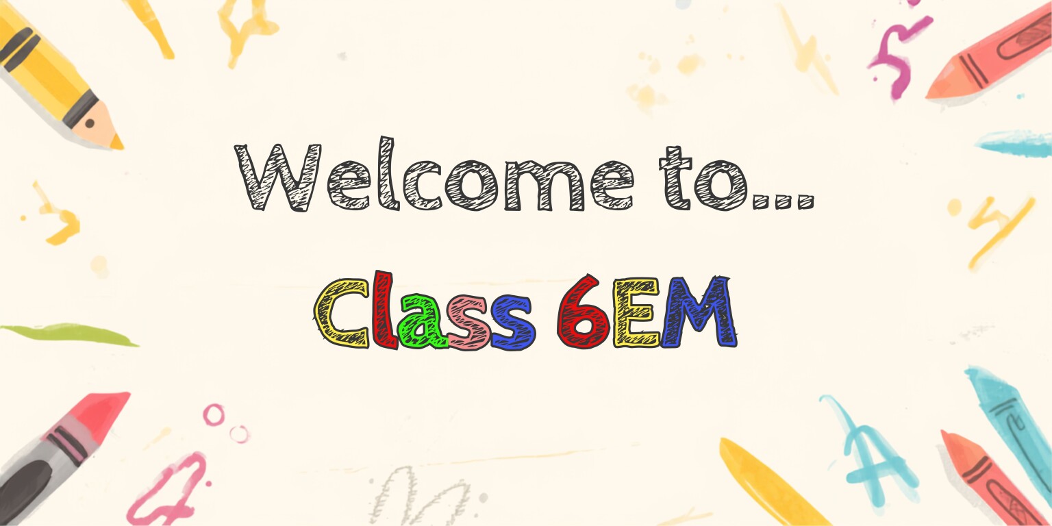 Welcome to Class 6EM