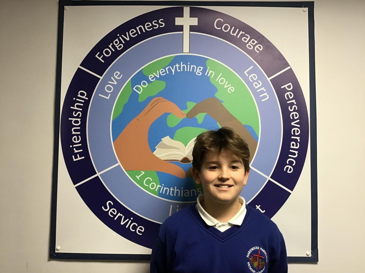 The Y6 Worship Leaders who support and lead our Worships each day.