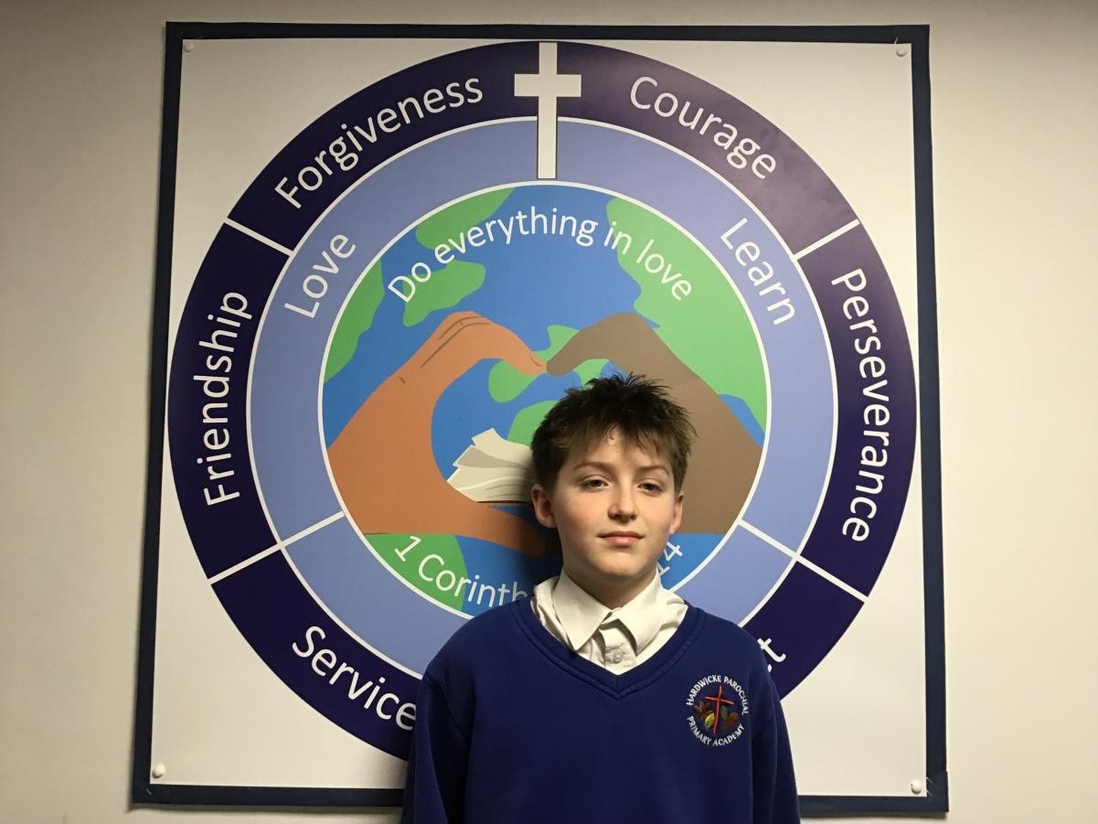 The Y6 Worship Leaders who support and lead our Worships each day.