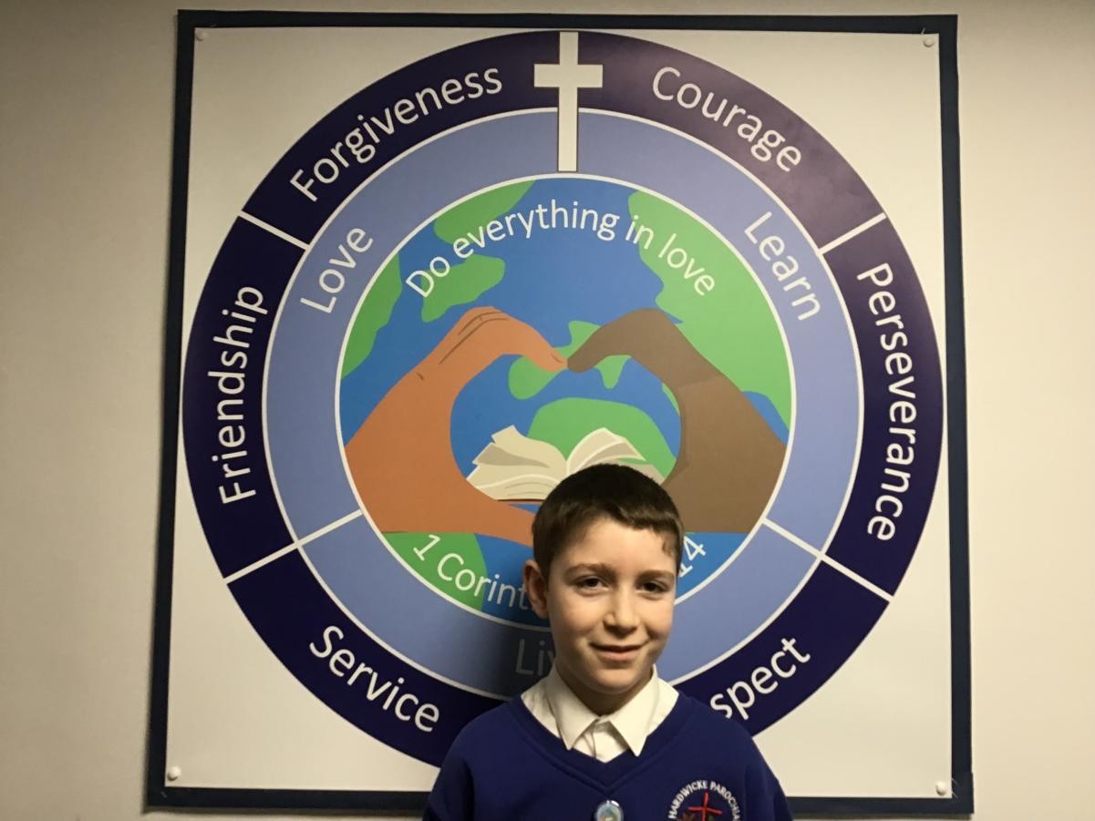 The Y6 Worship Leaders who support and lead our Worships each day.