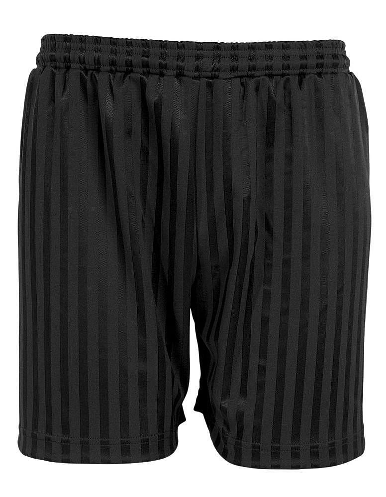 Plain Black PE Shorts