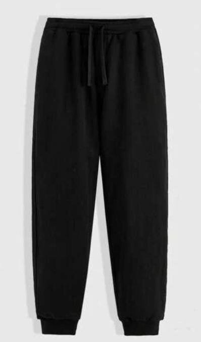 Plain Black Jogging Bottoms