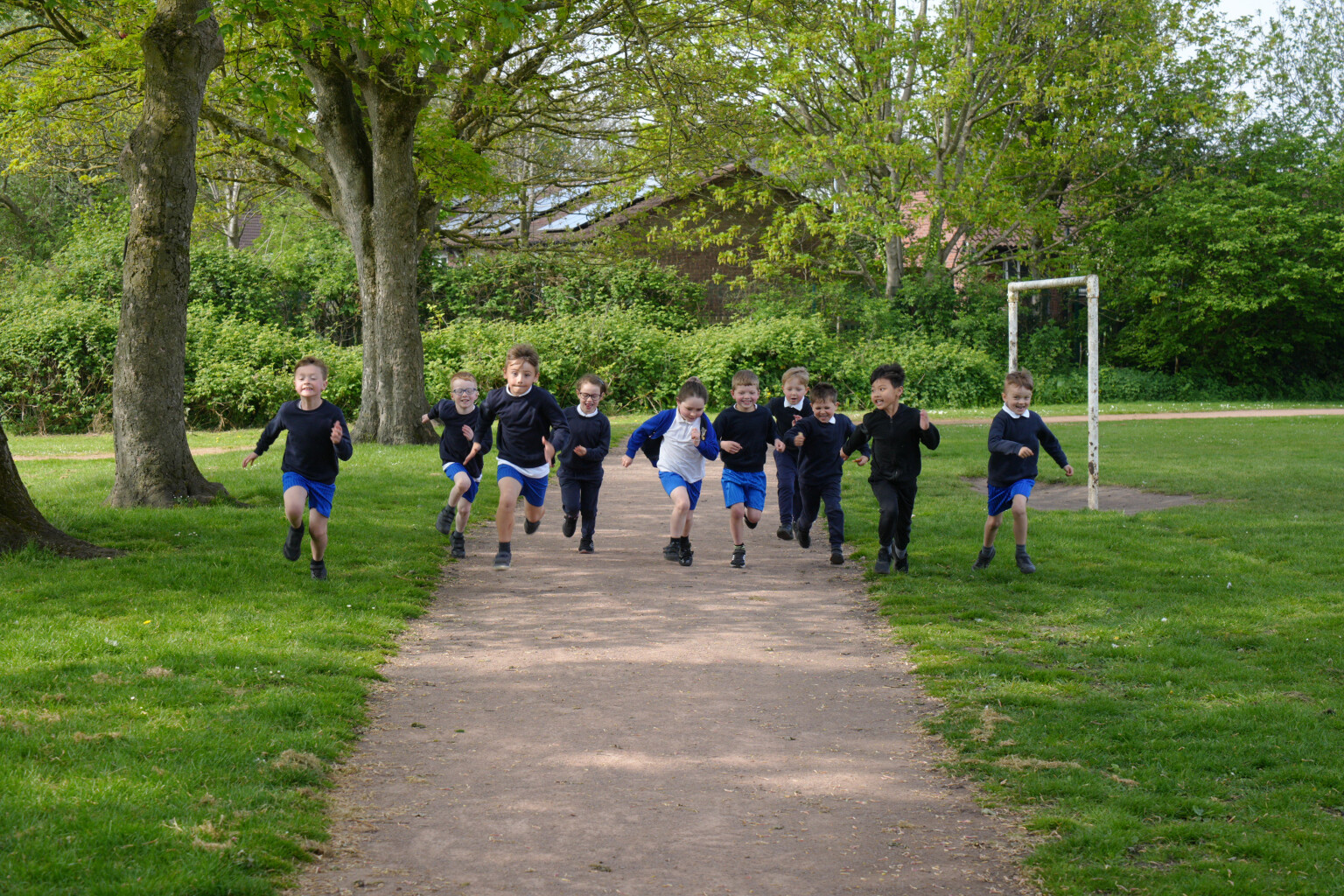 running