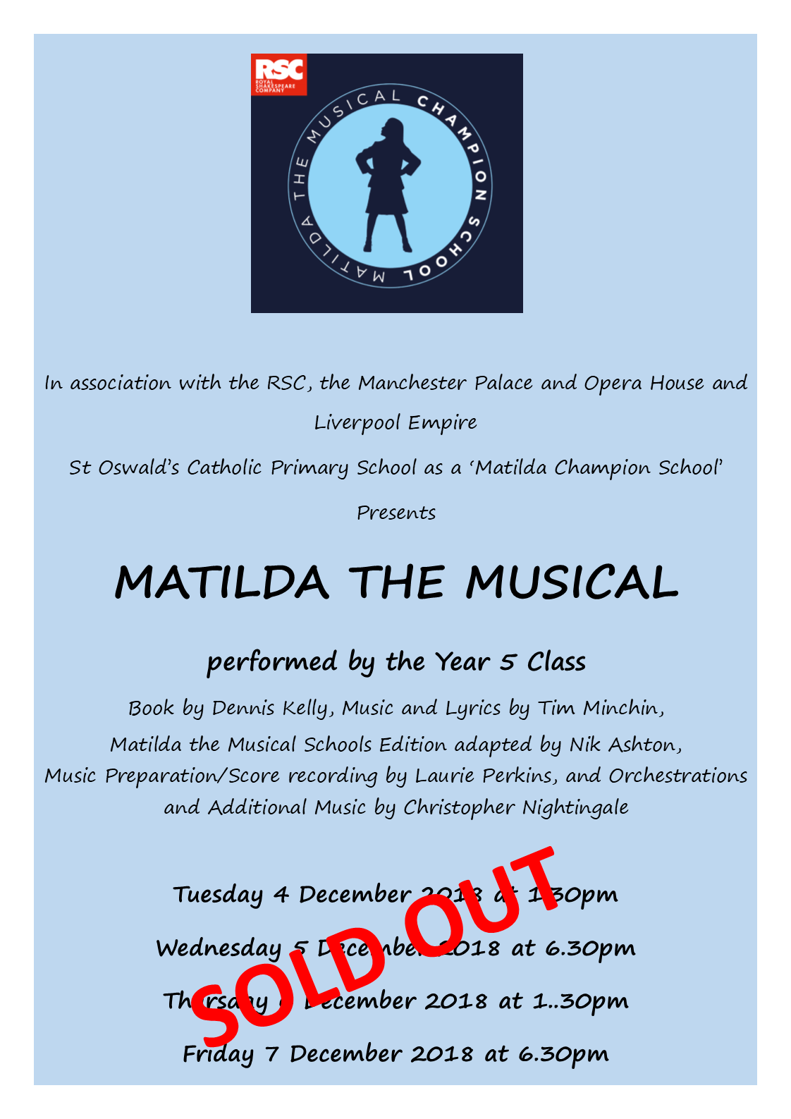 Theatre - Matilda the Musical