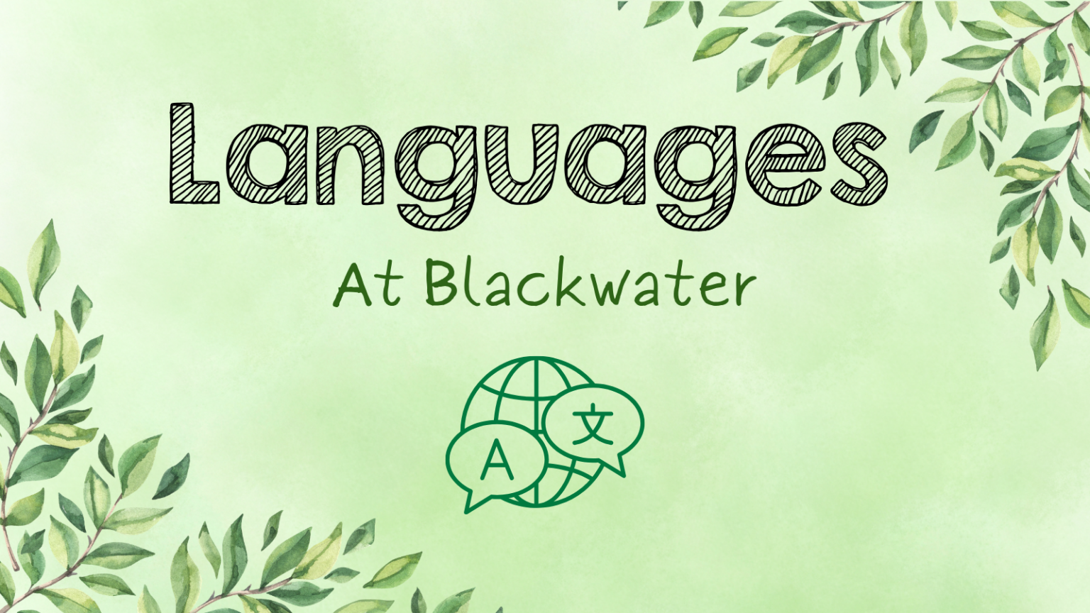 Languages Banner