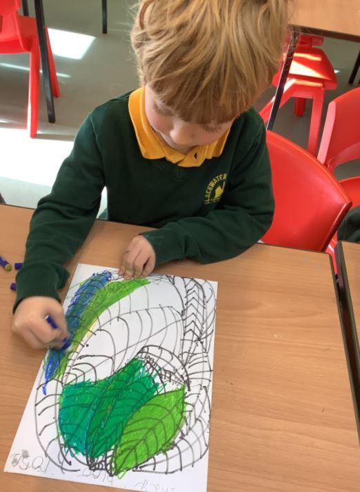 Colour mixing!