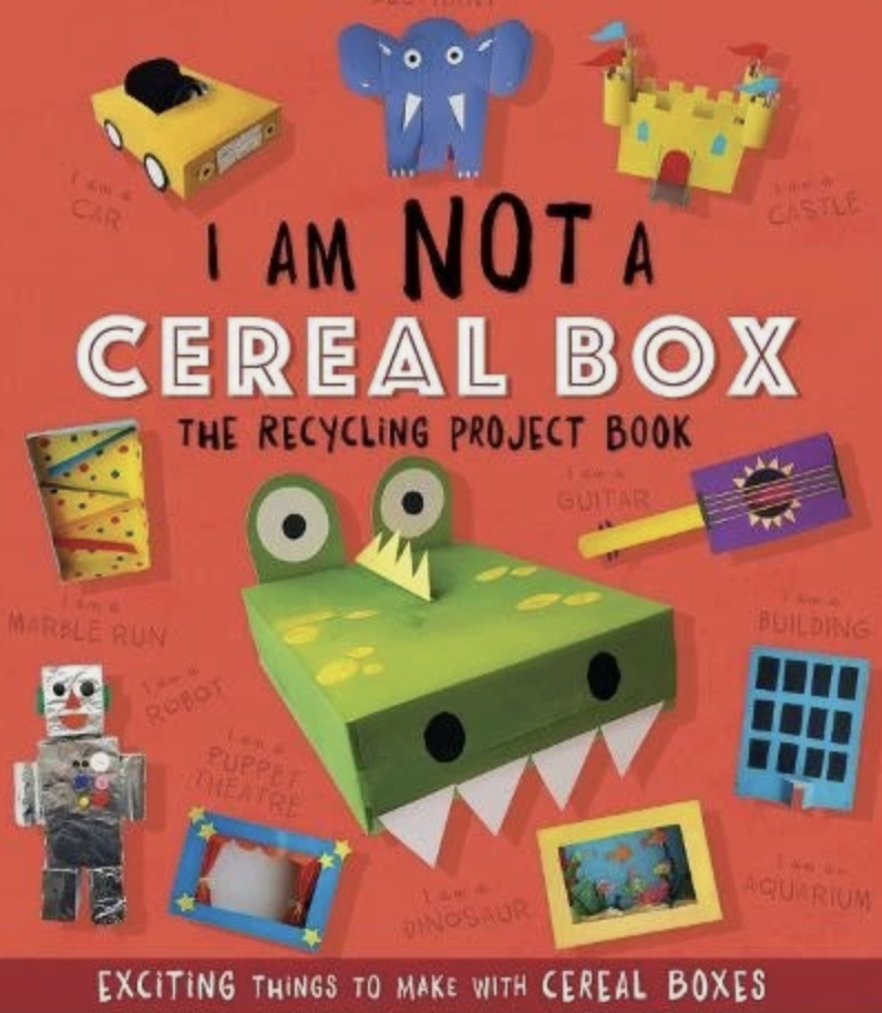 I am not a cereal box book cover