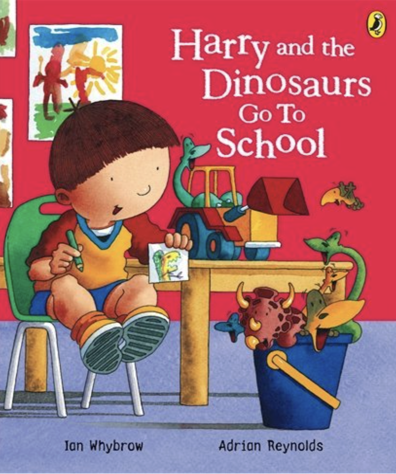 Harry & his bucket full of dinosaurs book cover