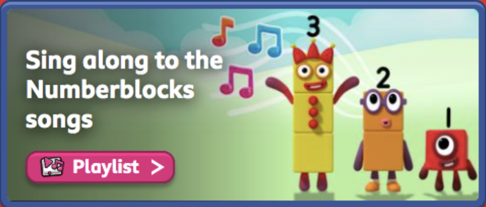 Sing along with Numberblocks