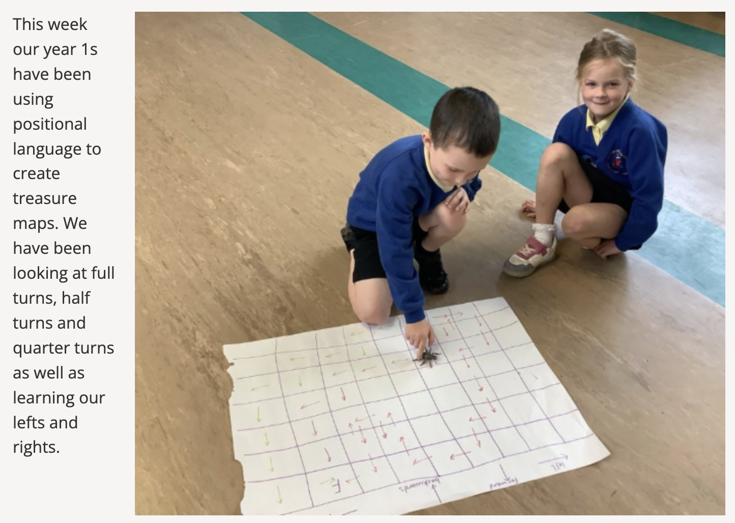 Pupils doing Year 1 Maths