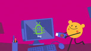 KS2 Computing cartoon image