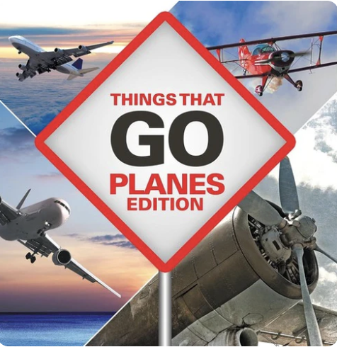 Things that go planes edition book cover