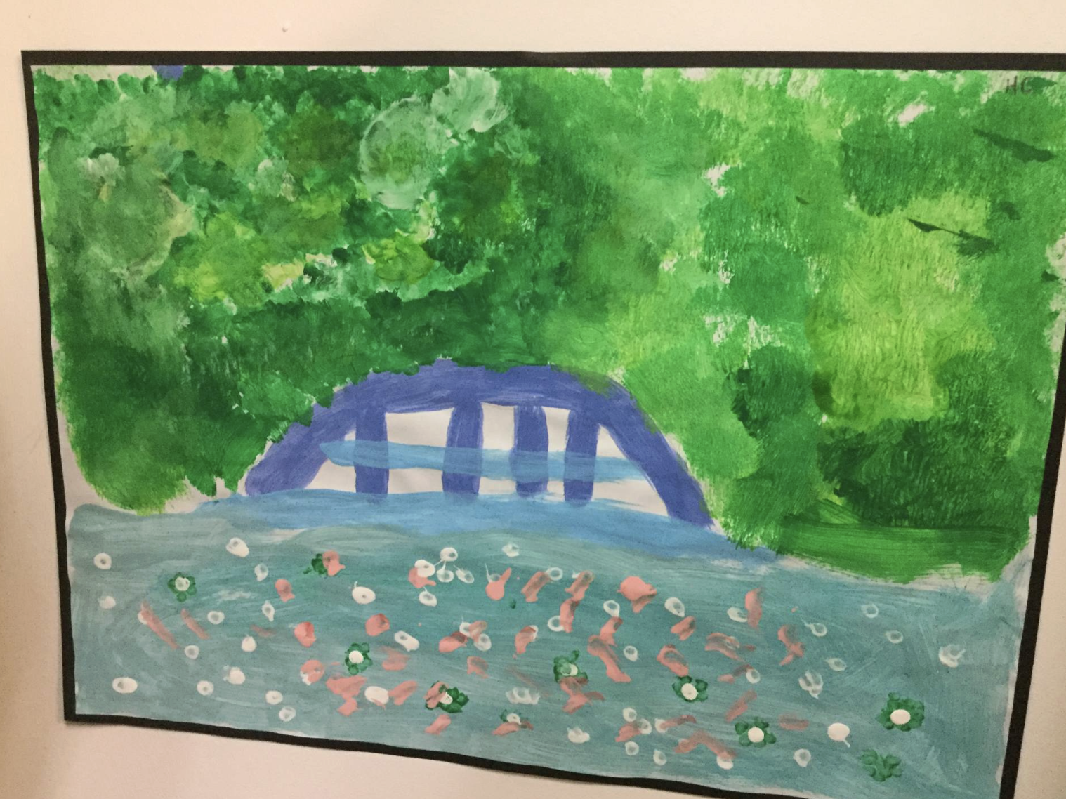Painting of a bridge