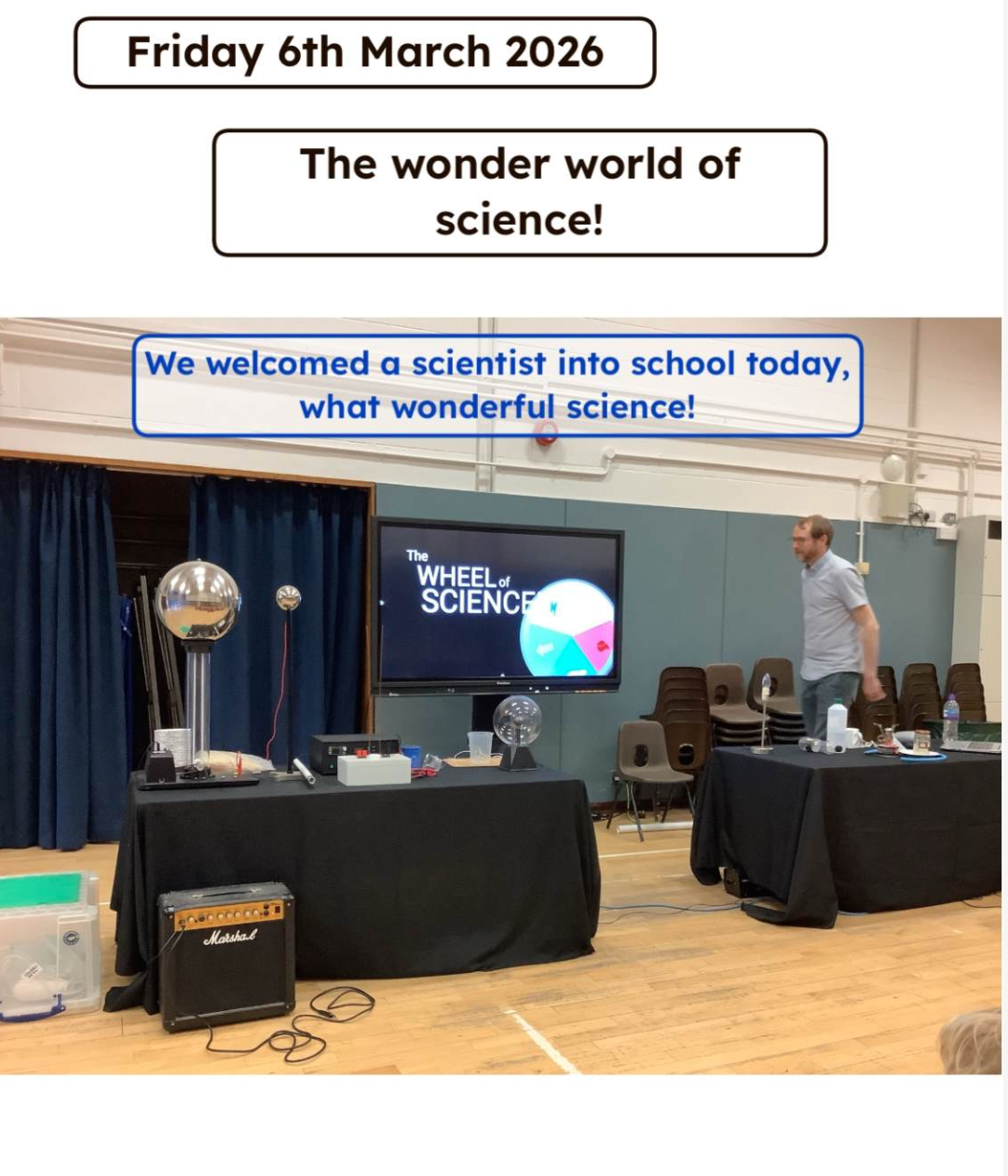 Scientist Workshop in Key Stage One