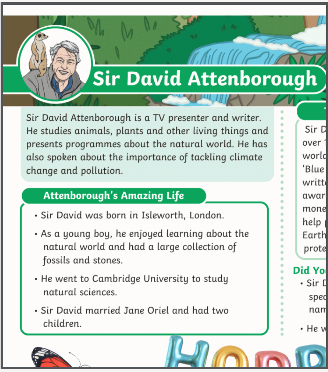 David Attenborough