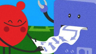 KS1 Computing Cartoon image