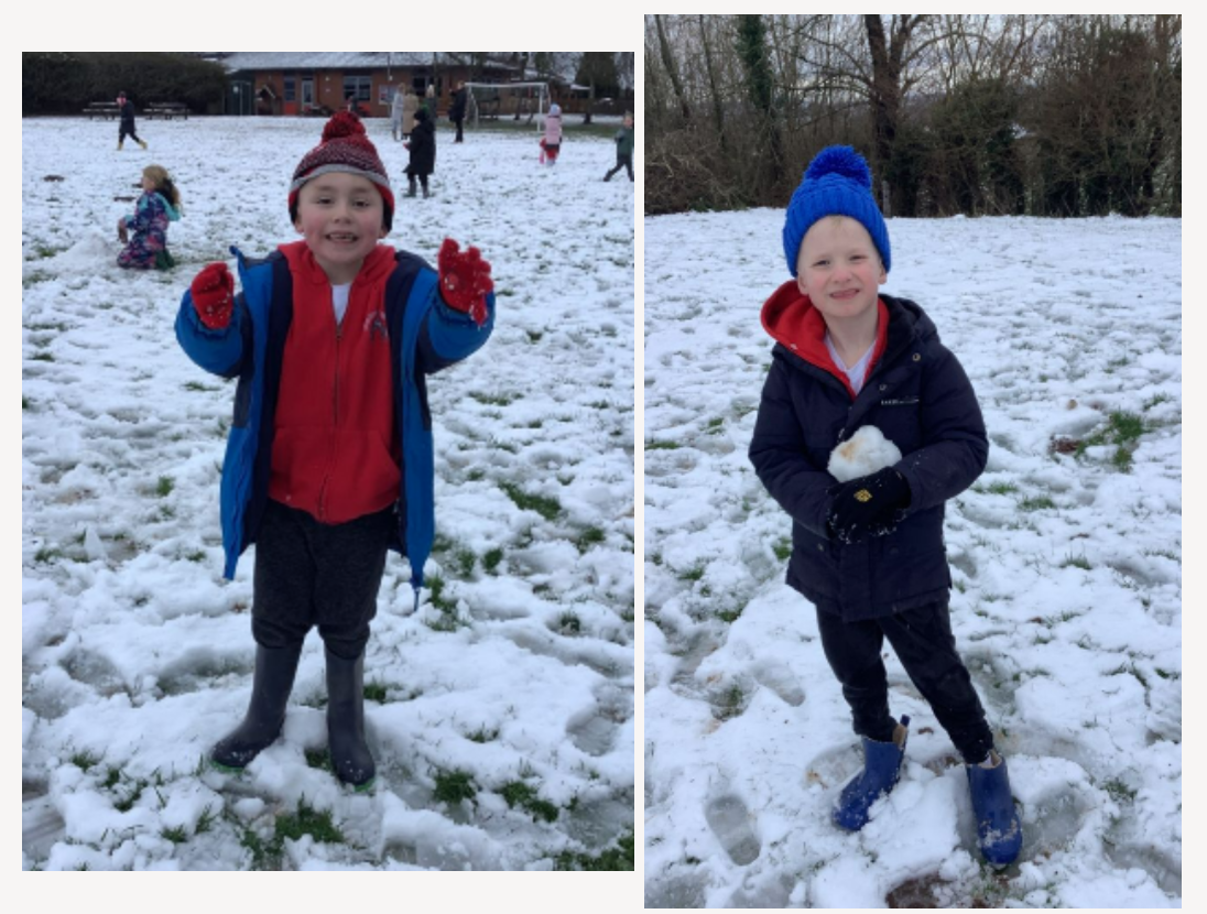 Enjoying winter weather