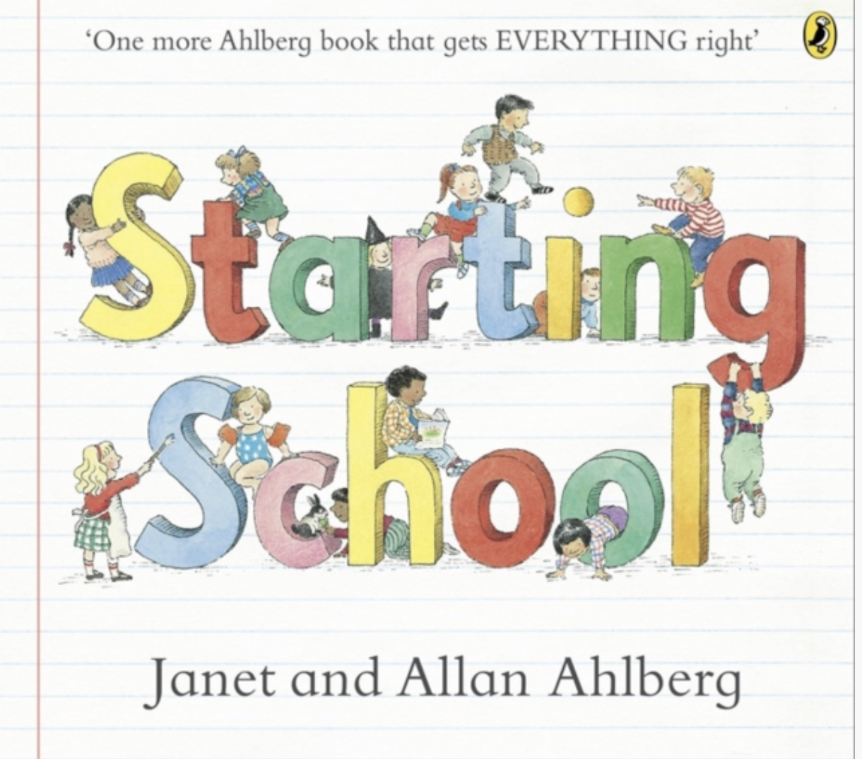 Starting school book cover