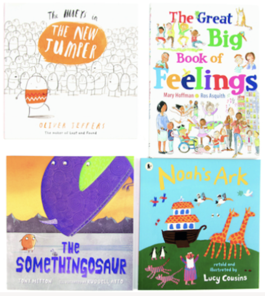 EYFS - age 4-5 years book choices
