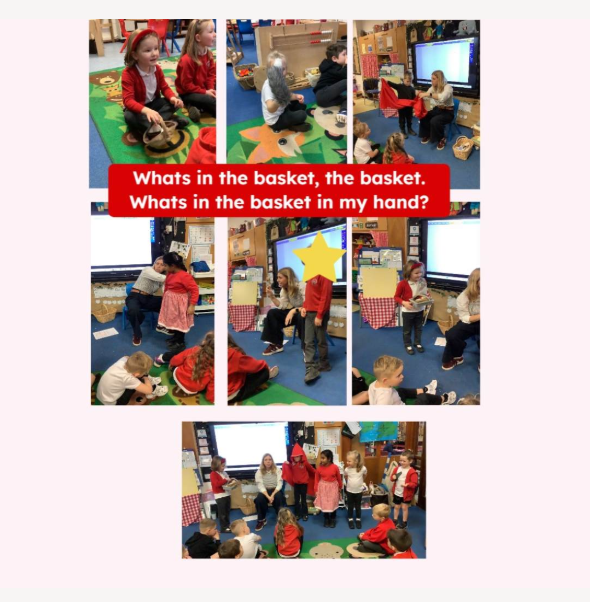 Airfield Class Retell the story of Little Red Riding Hood