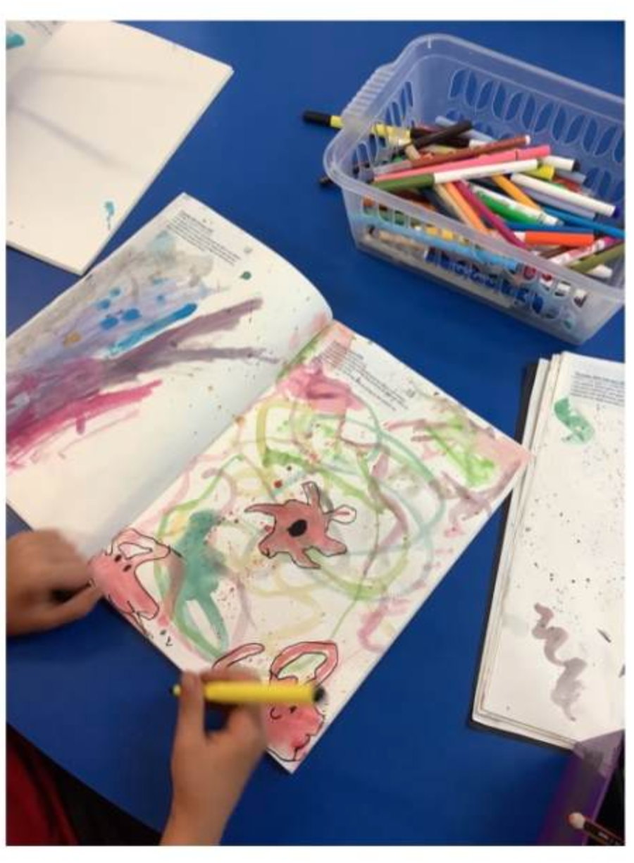 Water-colour Art in Year One and Two