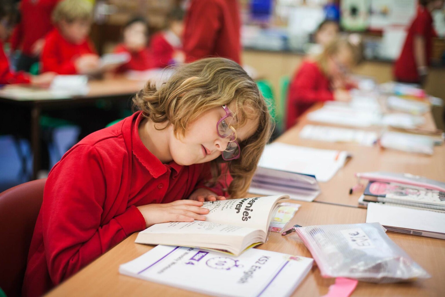 Pupil reading