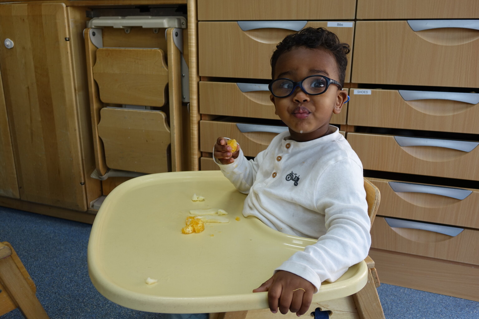 Eating at nursery