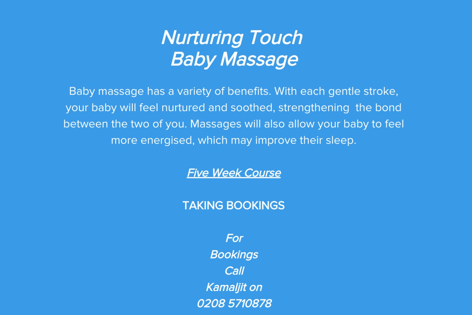 Baby Massage