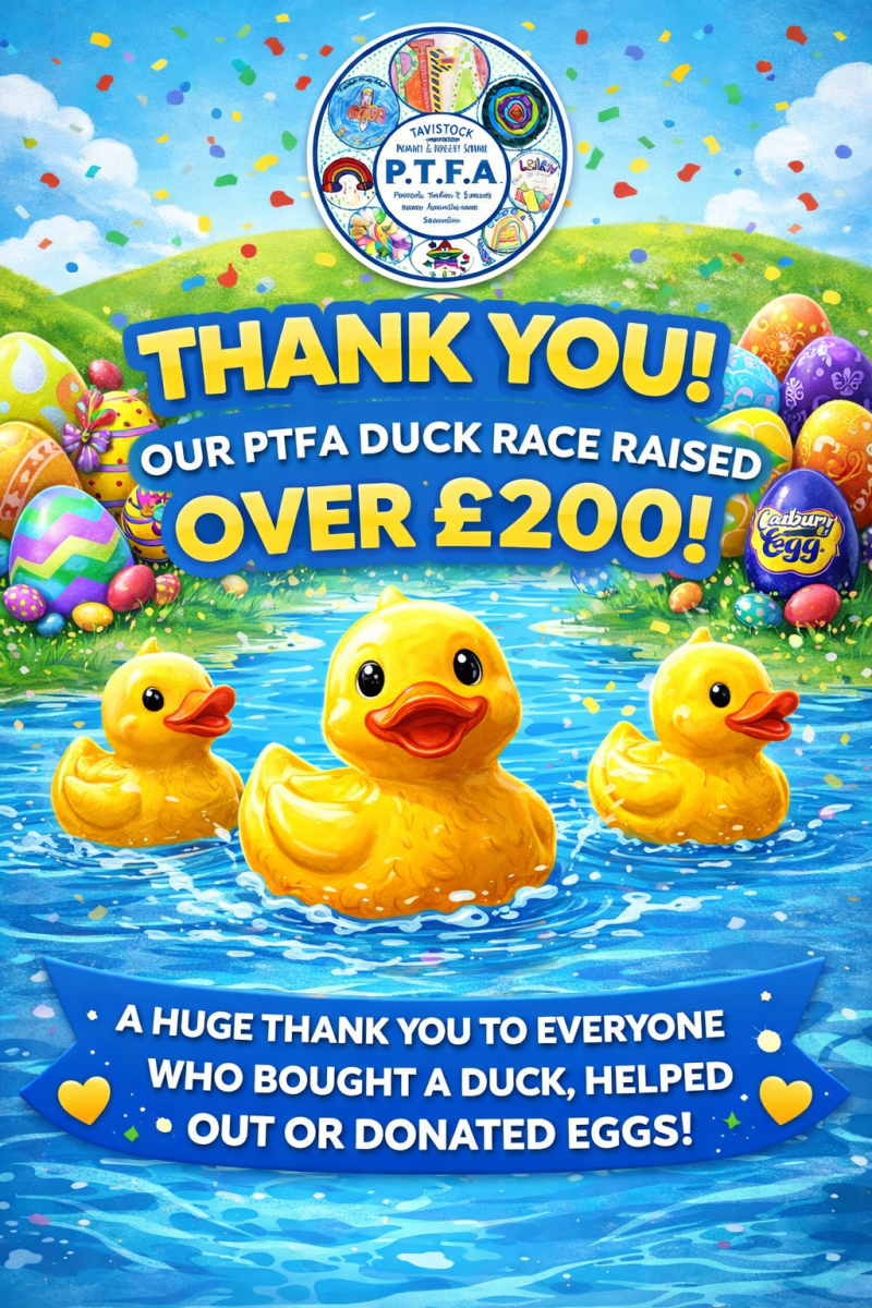THANKYOU, We Raised Over £200 at our Easter Duck Race 