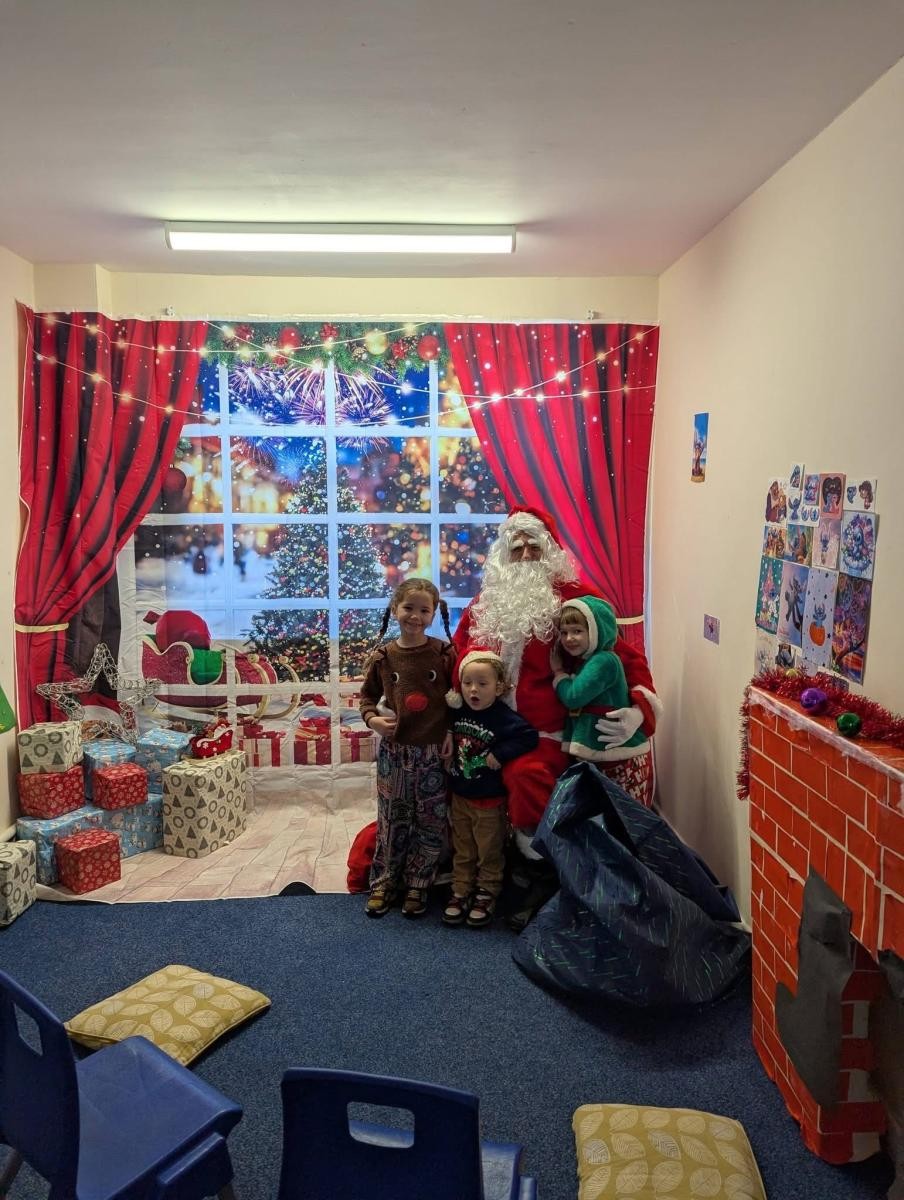 Meeting Santa