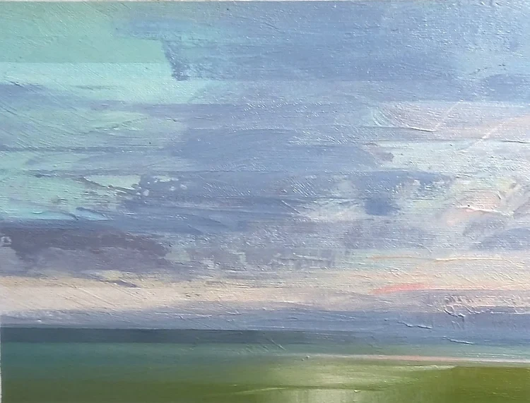 Leaving Yesterday Behind I Melanie Max. 24 x 19cm plus frame. £285