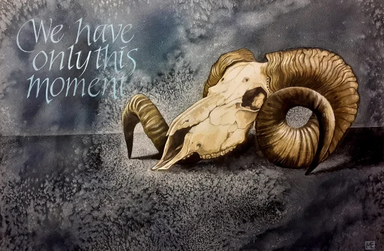 Only This Moment Watercolour 45 x 32cm £185