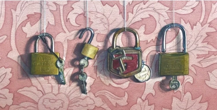 Lillias August Lock, Unlock £700