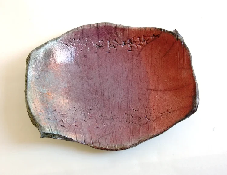Purple Crackle Fragment 21cm £80