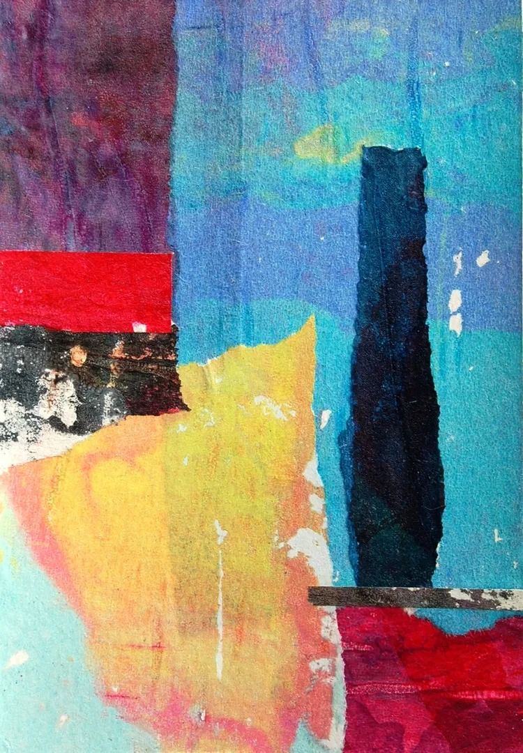 Postcard from The Fens IV Framed 22x17cm £50 SOLD