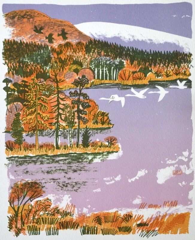 Loch £185 Framed (£95) Lithograph, Edition 50