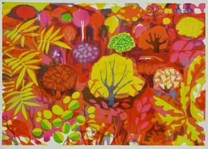 Woodland £850 80 x 110 cm, Mixed media (edition of 4)