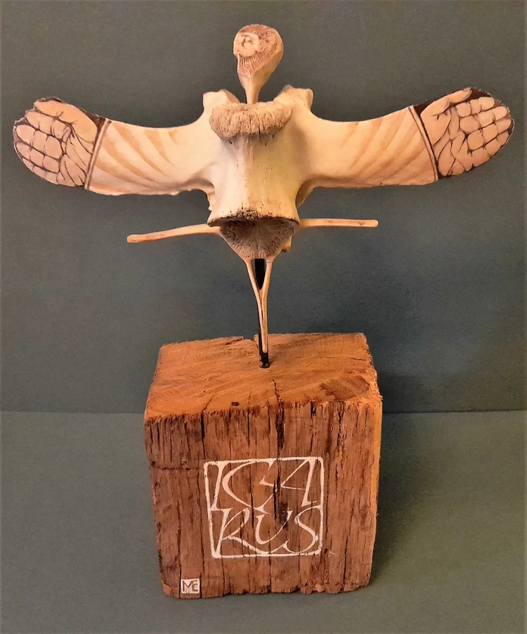 Icarus Bone & Wood 29 x 24cm £310