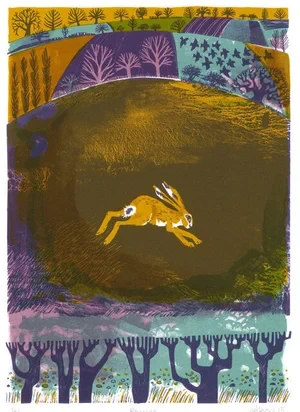 Bounce £220 (£110) Lithograph edition of 50, 40 x 30 cm
