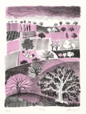 Pink £220 (£110) 35 x 30 cm, Lithograph (edition of 25)