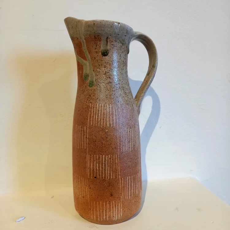 Stoneware Jug. Sonia Lewis. 25cm H x 13 cm W. £70