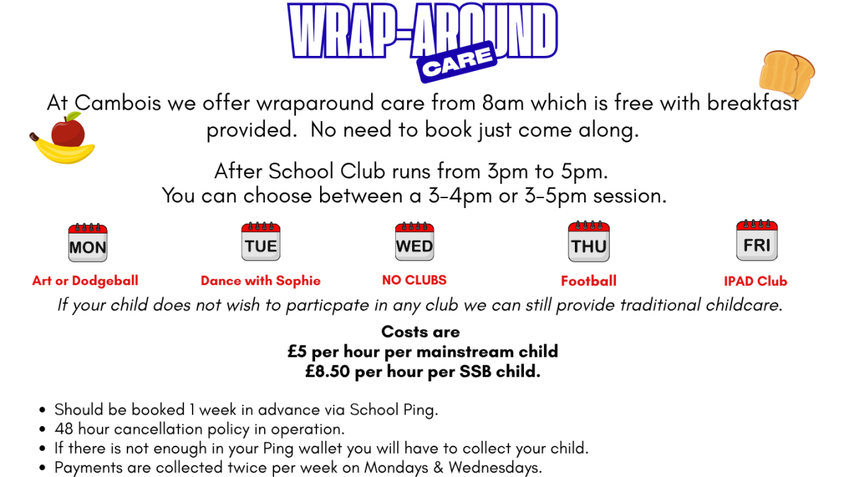 Wrap around care poster