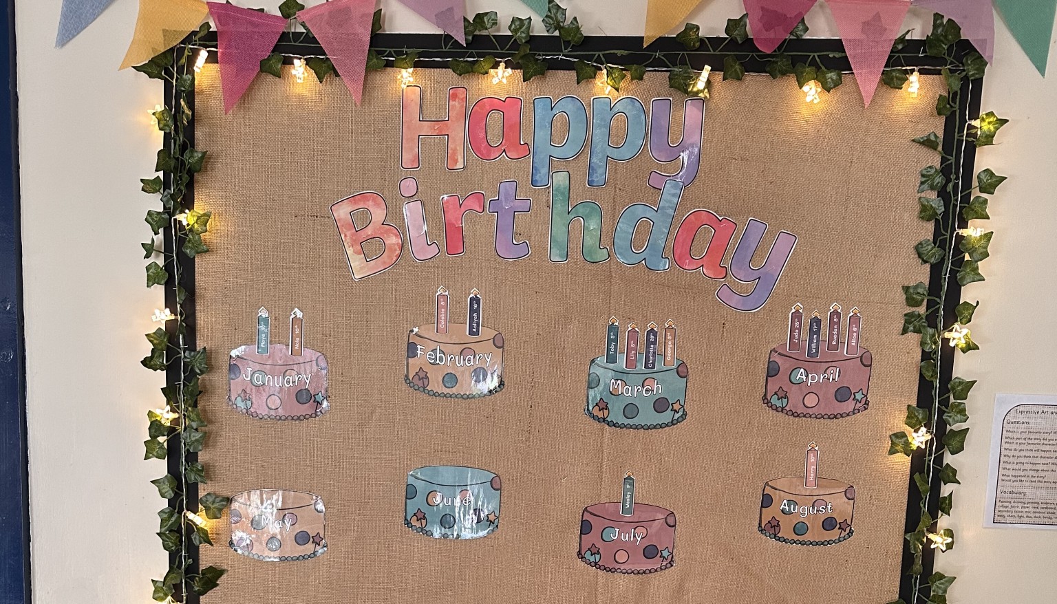 Birthday Board