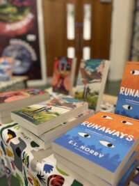 More books on display