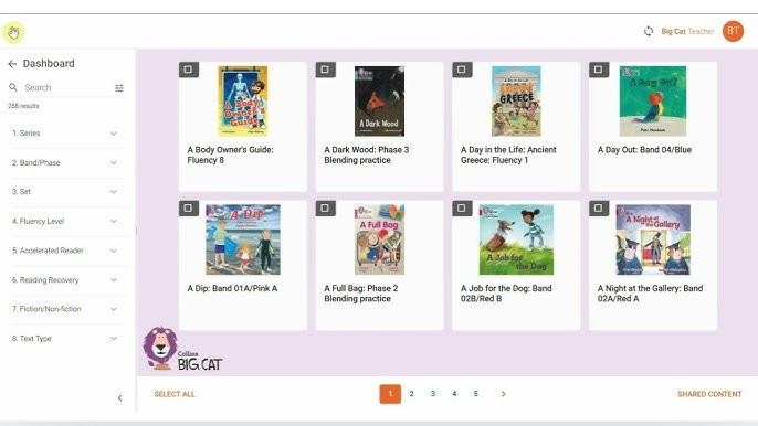 Your child can read their phonics book to you via the Harper Collins ebook library 
