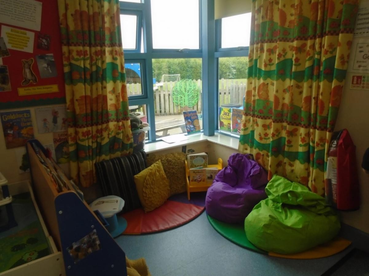 Our cosy book corner